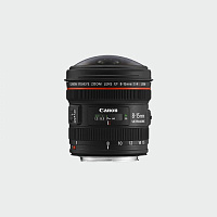 Оборудование Объективы для цифровых зеркальных камер EOS - EF 8-15mm f/4L Fisheye USM